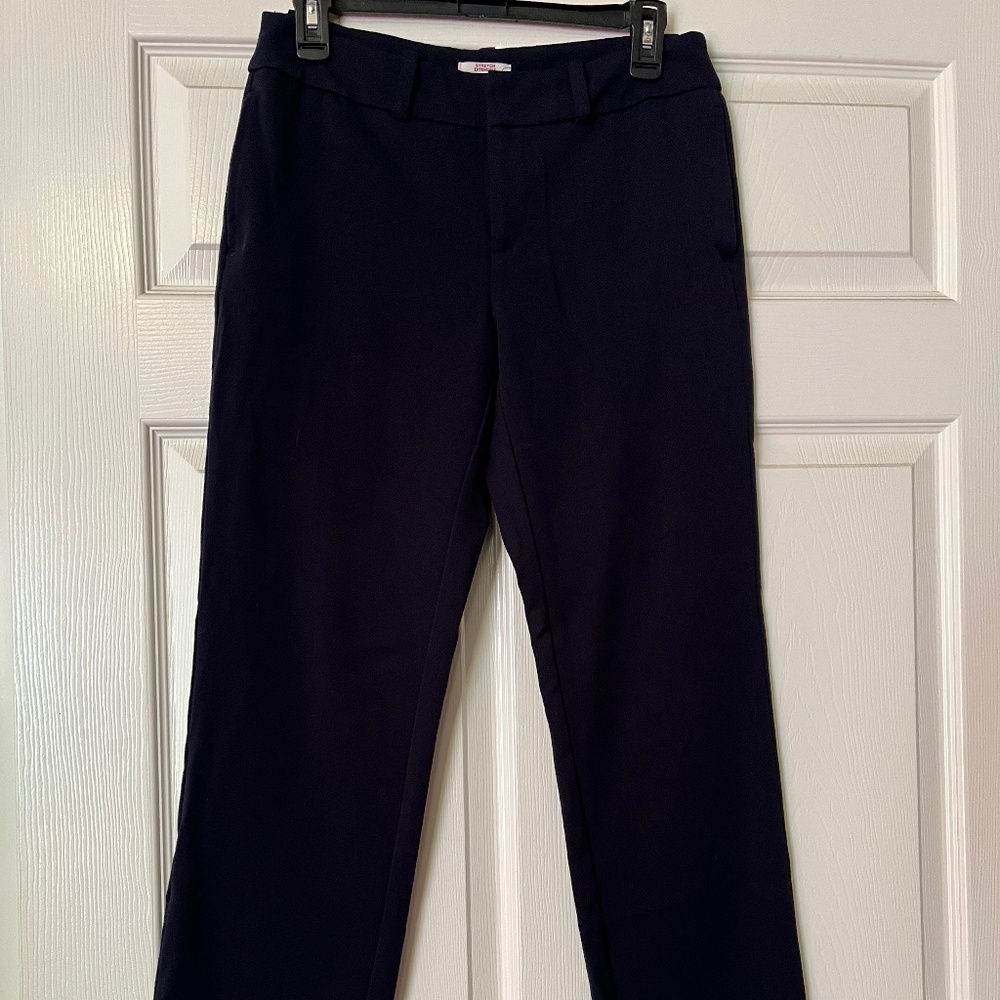 Dark blue slacks